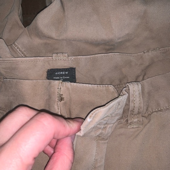 J Crew “Stanton” dark khaki chino shorts size 33 - Picture 3 of 4